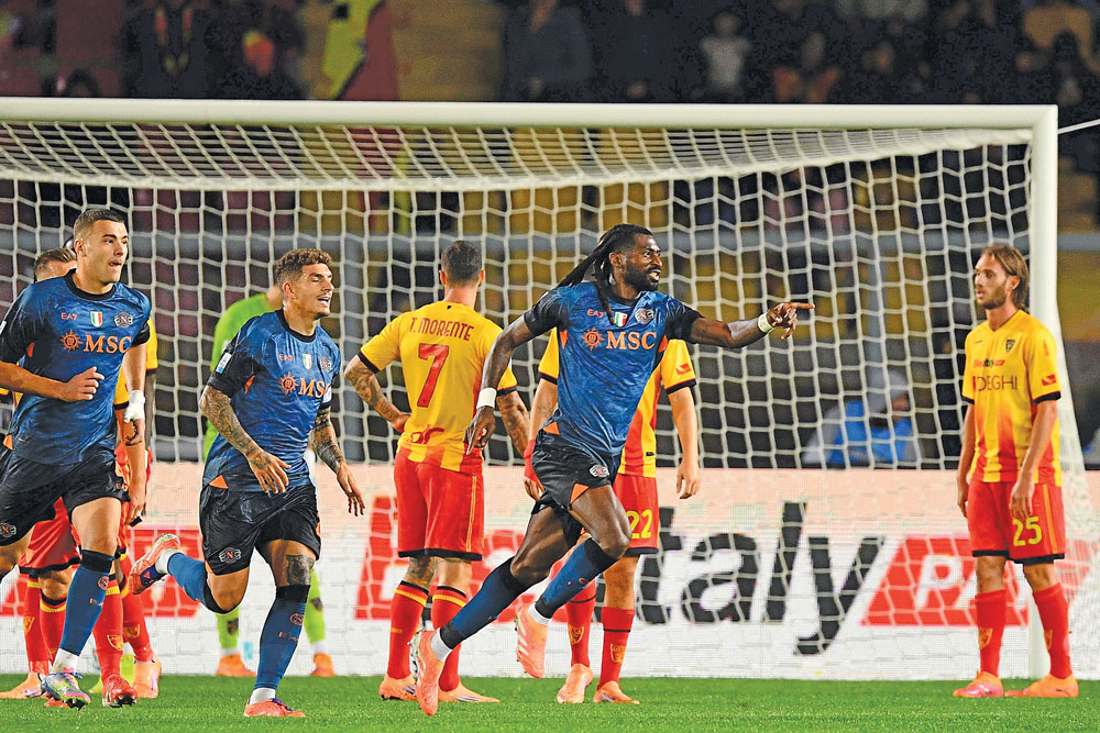 Featured Image of the news article नेपोली शीर्षस्थानमा, डोर्टमण्ड, लिपजिग र ब्रेन्टफोर्डको जित