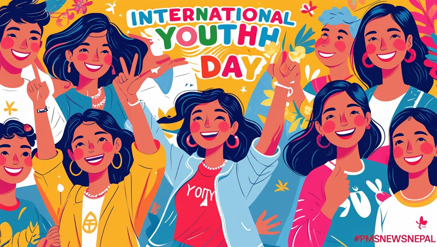 Featured Image of the news article अन्तर्राष्ट्रिय युवा दिवसमा प्रधानमन्त्री ओलीको शुभकामना